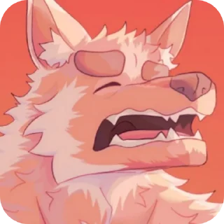 Telegram sticker 😫 Greyy & Arion <3