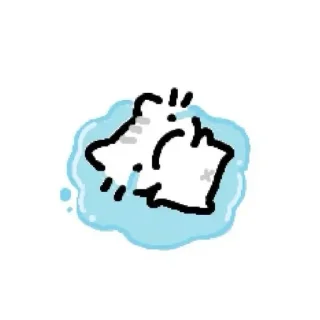 Telegram sticker 😭 Doodle cats @soundstiks @stickersglobal