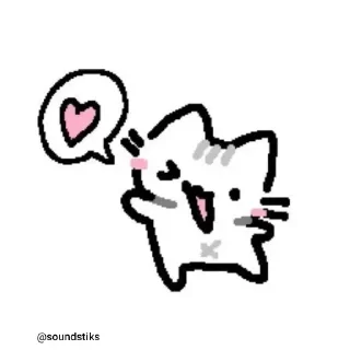 Video sticker 🥰 Doodle cats @soundstiks @stickersglobal