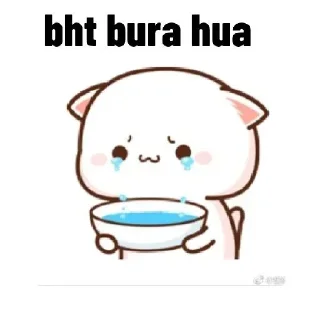 Telegram sticker 😭 Cute_stickerpack_07 • @sticbot