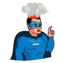 Telegram sticker 🤯 4RABET @official_4rabetcom