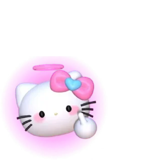 Telegram stiker 🎀 Hello Kitty🎀