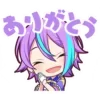 Sticker 🎈 ˚. ྀིྀིКᴀʍiɯiᴩᴏ Руїྀི @cafeshiraishi