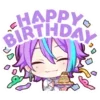 Video sticker 🎈 ˚. ྀིྀིК...