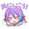 Sticker 🎈 ˚. ྀིྀིКᴀʍiɯiᴩᴏ Руїྀི @cafeshiraishi