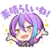 Sticker 🎈 ˚. ྀིྀིКᴀʍiɯiᴩᴏ Руїྀི @cafeshiraishi