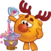 Sticker 🦌 Смешарики:  @Faittereya