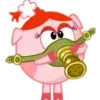 Sticker 🐽 Смешарики:  @Faittereya