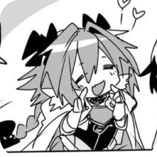 Telegram sticker 🥰 Cute Astolfo :: @fStikBot