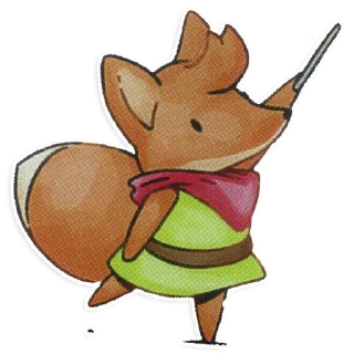 Video sticker 🧑‍🏫 Tunic Fox