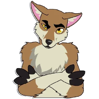 Telegram sticker 😕 DingoTOS