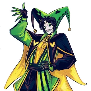 Sticker 🐦 Harlequin
