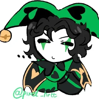 Telegram sticker 🤨 Harlequin