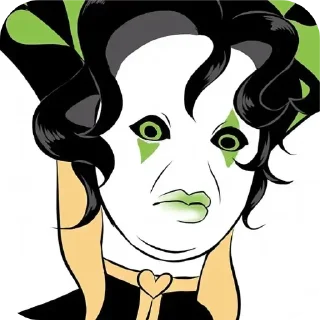 Telegram sticker 😳 Harlequin