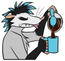 Telegram sticker ☕️ Schmozy