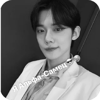 Telegram sticker 🫥 ЧБ Енджун @creativ_textbot