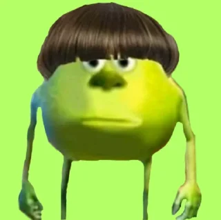 Video sticker 😐 Mike Wazowski @zrbst