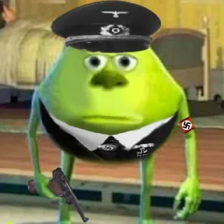 Sticker 🔫 Mike Wazowski @zrbst
