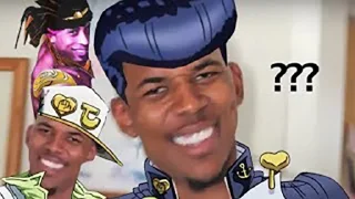 Telegram sticker ❔ Jojo cringe