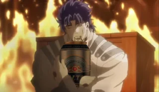 Telegram sticker 😭 Jojo cringe