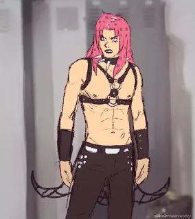 Telegram sticker 😤 Jojo cringe