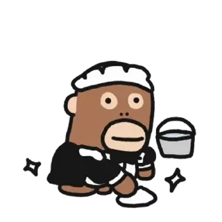 Video sticker ⭐ 몽필이 왔숭