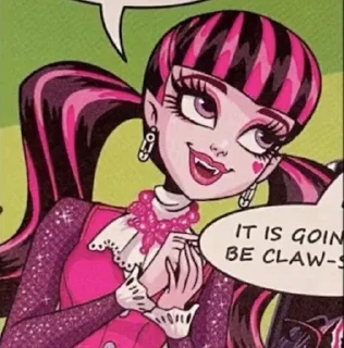 Telegram sticker ☺️ monster high 💋 :: @fStikBot