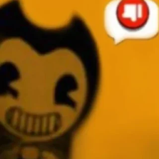Video sticker 👎 Bendy by @GpaMMoqpOH
