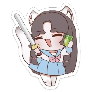 Telegram sticker 🤢 naraka мяу1 @krasssssha