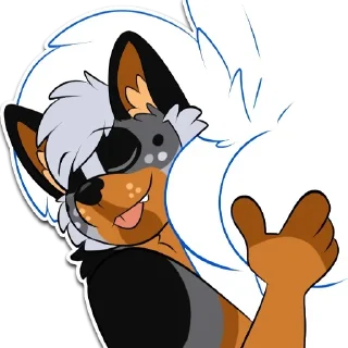 Telegram sticker 🍑 FurryButts 3