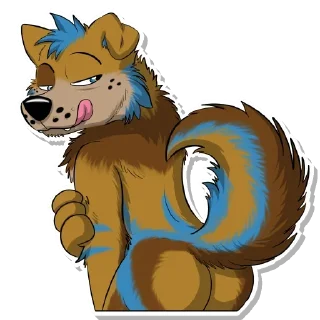 Telegram sticker 🍑 FurryButts 3