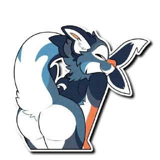 Video sticker 🍑 FurryButts 3