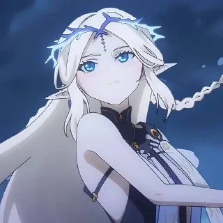 Telegram sticker 💞 💙Cartethyia   ── .✦ @StickersUa1