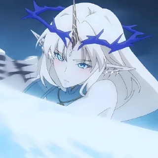 Telegram sticker 💞 💙Cartethyia   ── .✦ @StickersUa1