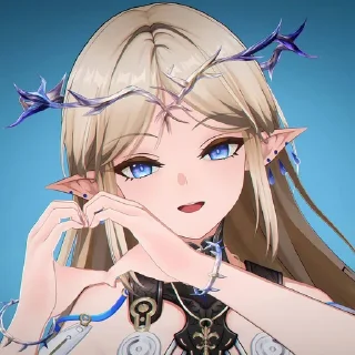 Video sticker 💞 💙Cartethyia   ── .✦ @StickersUa1