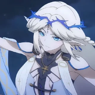 Telegram sticker 💞 💙Cartethyia   ── .✦ @StickersUa1