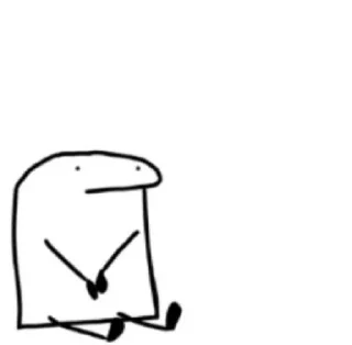 Telegram sticker 😐 @M_TOAA's Stickman vol.2 pack