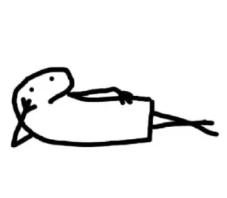 Telegram sticker 😐 @M_TOAA's Stickman vol.2 pack