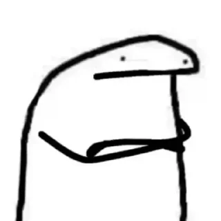 Telegram sticker 😐 @M_TOAA's Stickman vol.2 pack