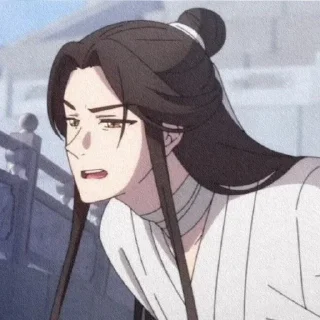 Telegram sticker 🤨 Се Лянь как муд по жизни