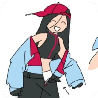 Telegram sticker 🫥 моя любимая жена йи кси