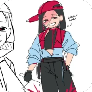 Telegram sticker 🫥 моя любимая жена йи кси
