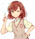 Sticker 😉 Misaka Mikoto