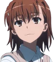 Telegram sticker 🙂 Misaka Mikoto