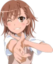 Video sticker 😉 Misaka Mikoto