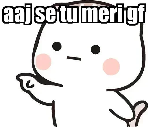 Telegram sticker 😁 𝐑𝐮𝐛𝐢𝐧𝐚 @Oyee_Rubina_143 @CalsiBot