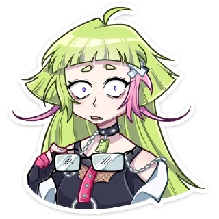 Telegram sticker 😨 Hineko Chi by Shizufin