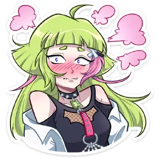 Telegram sticker 😳 Hineko Chi by Shizufin