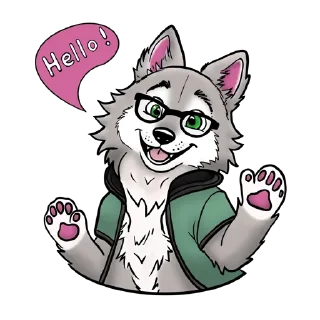 Video sticker 🤗 AWolfNamedLynx Stickers