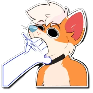 Telegram stiker 😦 Noah (The_Fox)